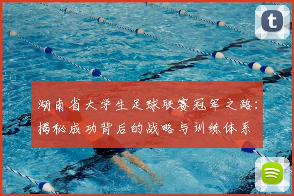 湖南省大学生足球联赛冠军之路:揭秘成功背后的战略与训练体系